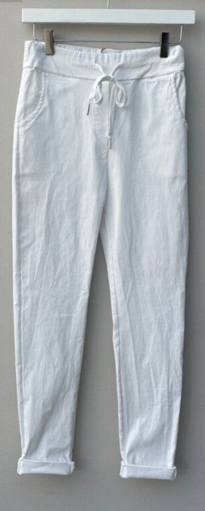 Made in Italy Magic Trouser WHITE EDITION