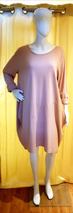 Made in Italy Magic Dress Blush Pink