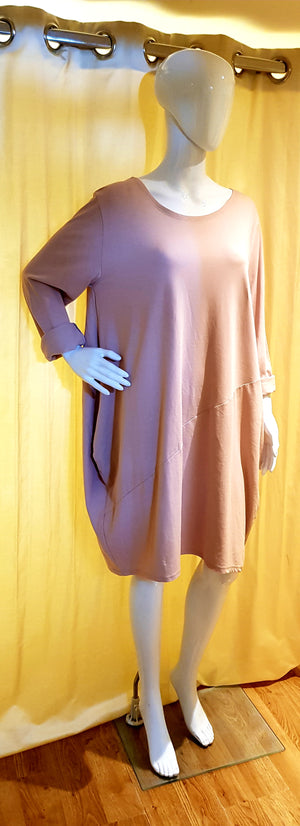 Made in Italy Magic Dress Blush Pink