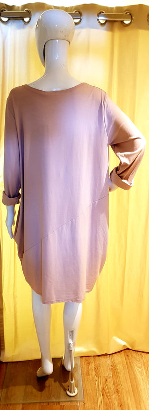 Made in Italy Magic Dress Blush Pink