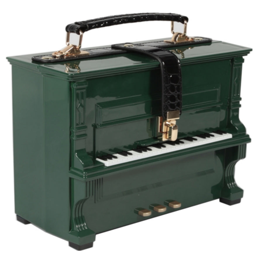 New Season Piano Handbag & Crossbody Green Edition