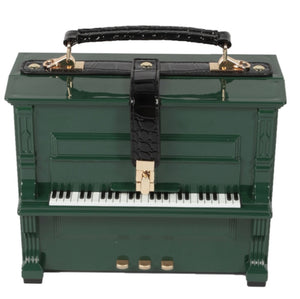 New Season Piano Handbag & Crossbody Green Edition
