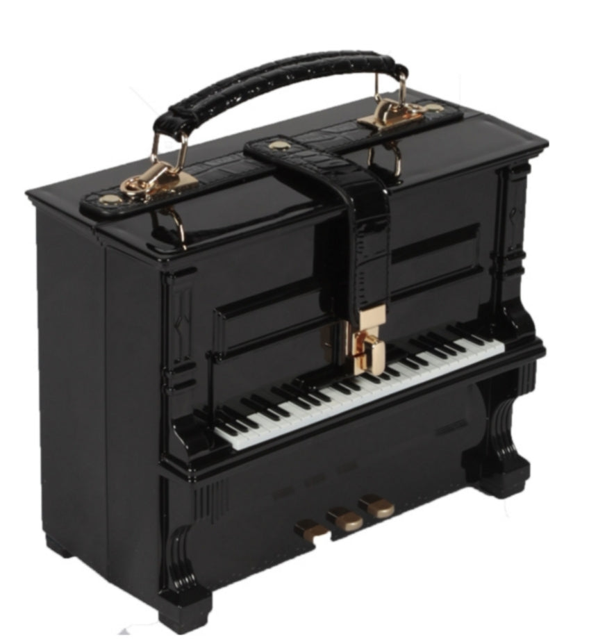 New Season Piano Handbag & Crossbody Black Edition