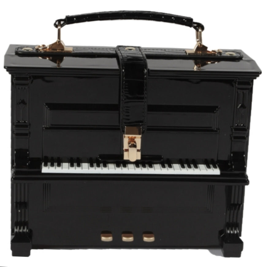 New Season Piano Handbag & Crossbody Black Edition