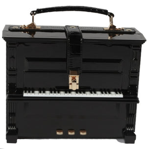 New Season Piano Handbag & Crossbody Black Edition