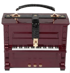 New Season Piano Handbag & Crossbody Red Edition